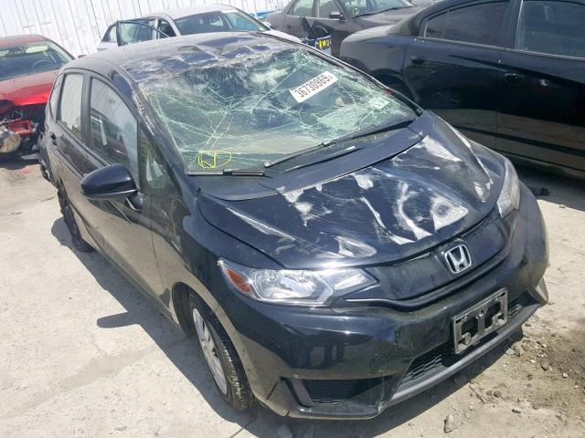 JHMGK5H5XGX023016 - 2016 HONDA FIT LX BLACK photo 1