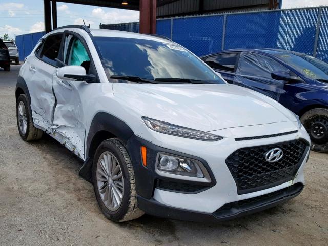 KM8K22AA2KU193555 - 2019 HYUNDAI KONA SEL WHITE photo 1