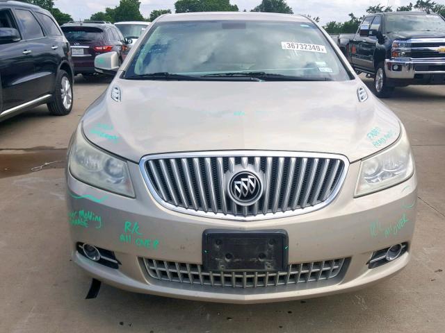 1G4GC5ED4BF108812 - 2011 BUICK LACROSSE C TAN photo 9