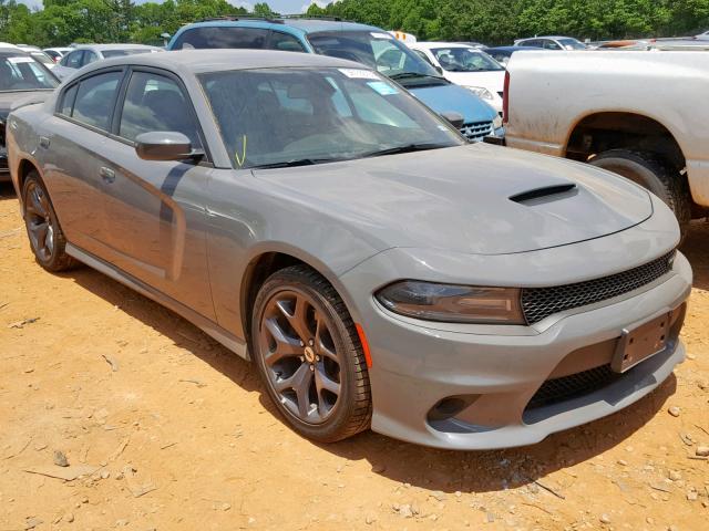 2C3CDXHG2KH513684 - 2019 DODGE CHARGER GT GRAY photo 1