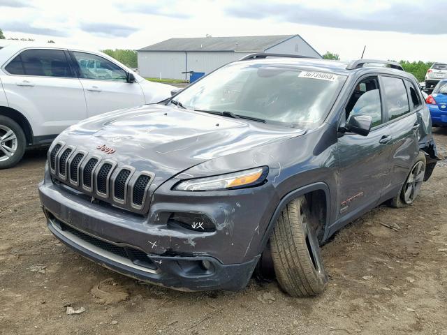 1C4PJMCS1GW277957 - 2016 JEEP CHEROKEE L GRAY photo 2