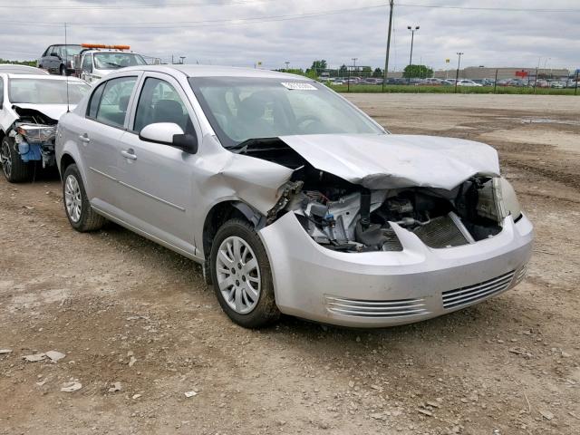 1G1AD5F50A7145338 - 2010 CHEVROLET COBALT 1LT SILVER photo 1