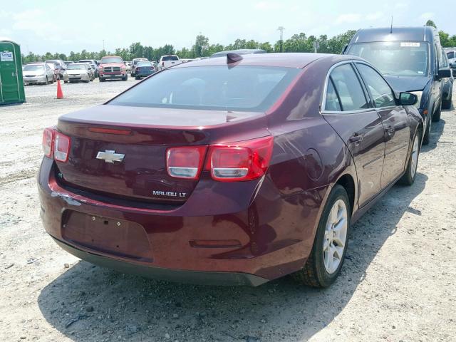 1G11C5SL9FF152292 - 2015 CHEVROLET MALIBU 1LT RED photo 4