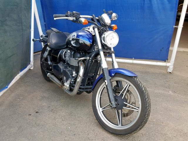 SMT915RN4DT557418 - 2013 TRIUMPH MOTORCYCLE SPEEDMASTE BLUE photo 1
