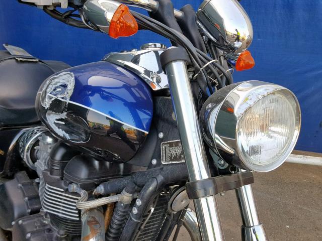 SMT915RN4DT557418 - 2013 TRIUMPH MOTORCYCLE SPEEDMASTE BLUE photo 9