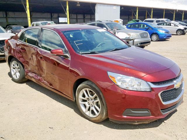 1G11C5SL7FF347842 - 2015 CHEVROLET MALIBU 1LT RED photo 1