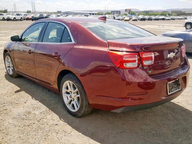 1G11C5SL7FF347842 - 2015 CHEVROLET MALIBU 1LT RED photo 3