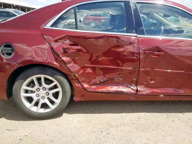 1G11C5SL7FF347842 - 2015 CHEVROLET MALIBU 1LT RED photo 9