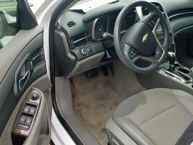 1G11C5SL7FF129495 - 2015 CHEVROLET MALIBU 1LT WHITE photo 9