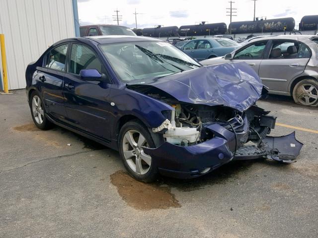 JM1BK123541117007 - 2004 MAZDA 3 S BLUE photo 1