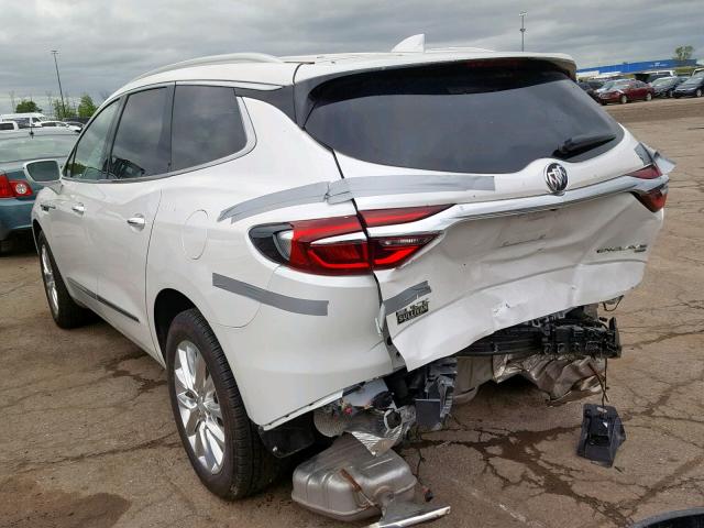 5GAEVBKW6JJ212077 - 2018 BUICK ENCLAVE PR WHITE photo 3