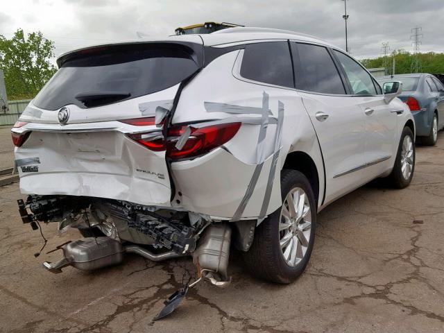 5GAEVBKW6JJ212077 - 2018 BUICK ENCLAVE PR WHITE photo 4