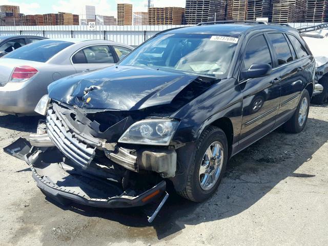 2C8GF68444R613563 - 2004 CHRYSLER PACIFICA BLACK photo 2