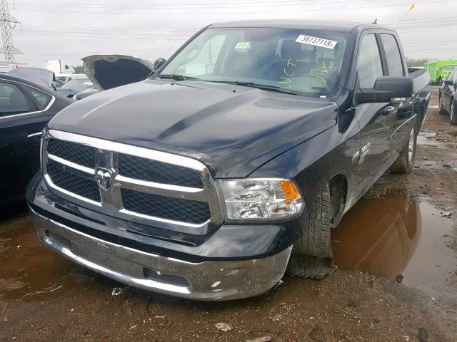 1C6RR7LT2KS605664 - 2019 RAM 1500 CLASS BLACK photo 2