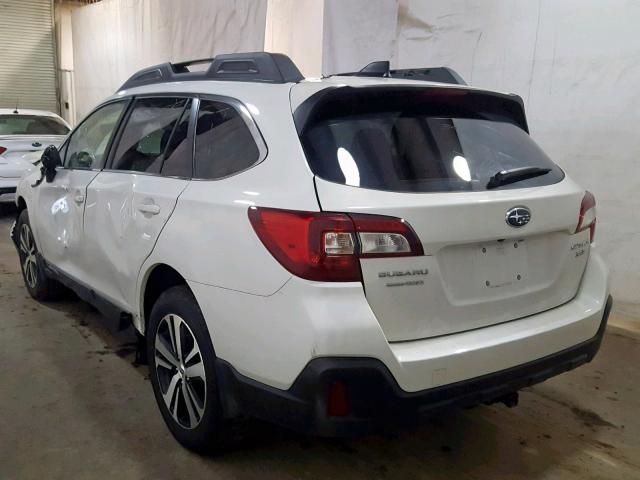 4S4BSENC2K3261811 - 2019 SUBARU OUTBACK 3. WHITE photo 3