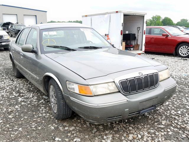 2MEFM74W71X674007 - 2001 MERCURY GRAND MARQ GRAY photo 1