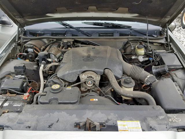 2MEFM74W71X674007 - 2001 MERCURY GRAND MARQ GRAY photo 7