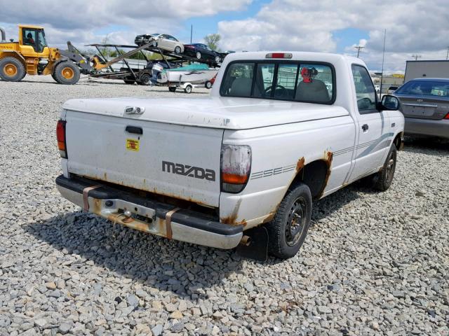 4F4CR12A4TTM40392 - 1996 MAZDA B2300 WHITE photo 4