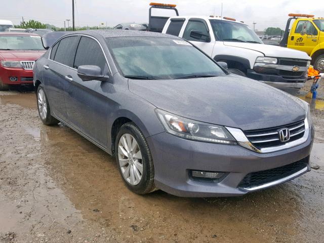 1HGCR2F89FA117382 - 2015 HONDA ACCORD EXL GRAY photo 1