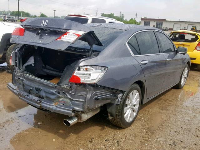 1HGCR2F89FA117382 - 2015 HONDA ACCORD EXL GRAY photo 4