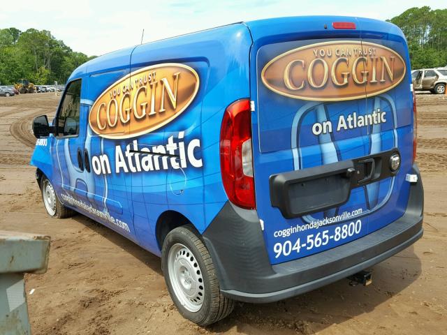 ZFBERFAT0G6B31157 - 2016 RAM PROMASTER 蓝色 照片 3