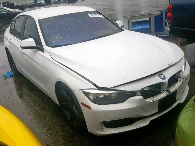 WBA3C1C57EK110876 - 2014 BMW 328 I SULE WHITE photo 1