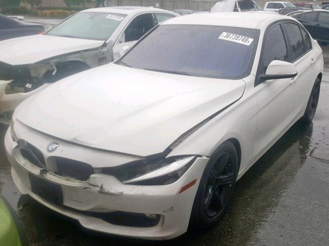 WBA3C1C57EK110876 - 2014 BMW 328 I SULE WHITE photo 2