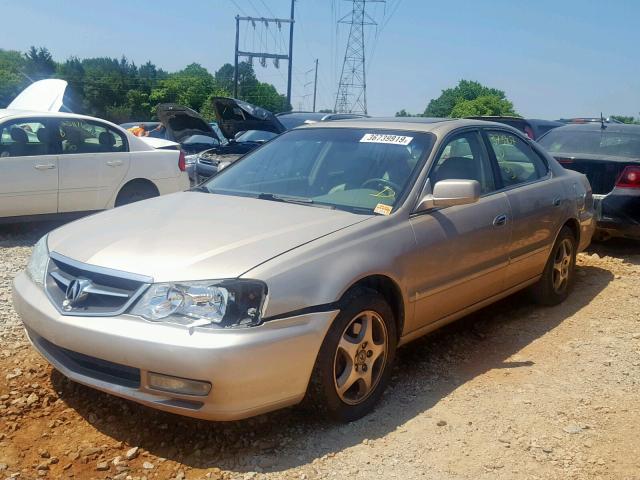 19UUA56612A006086 - 2002 ACURA 3.2TL SILVER photo 2