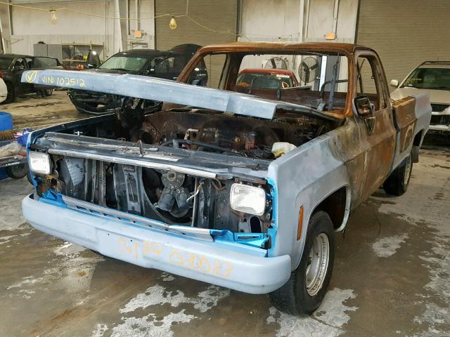 CCL14AS102512 - 1980 CHEVROLET C-10 GRAY photo 2