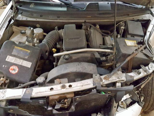 1GKDT13S342264159 - 2004 GMC ENVOY GRAY photo 7