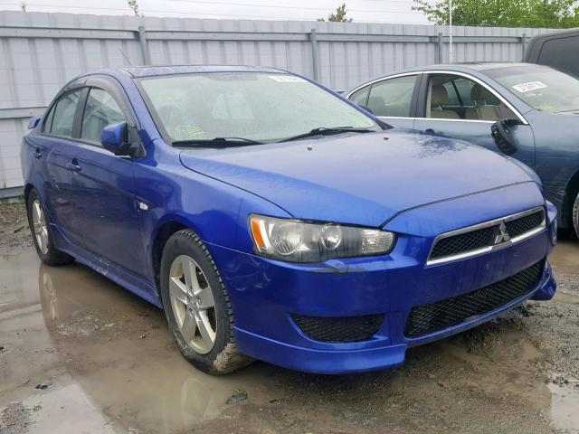 JA3AU26U08U604746 - 2008 MITSUBISHI LANCER ES BLUE photo 1