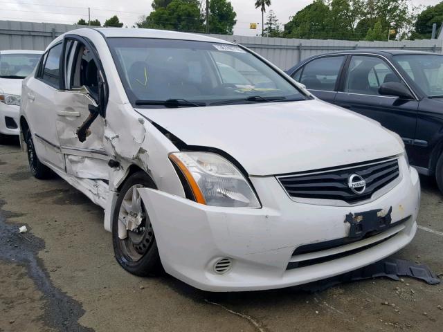 3N1AB6AP8CL651075 - 2012 NISSAN SENTRA 2.0 WHITE photo 1