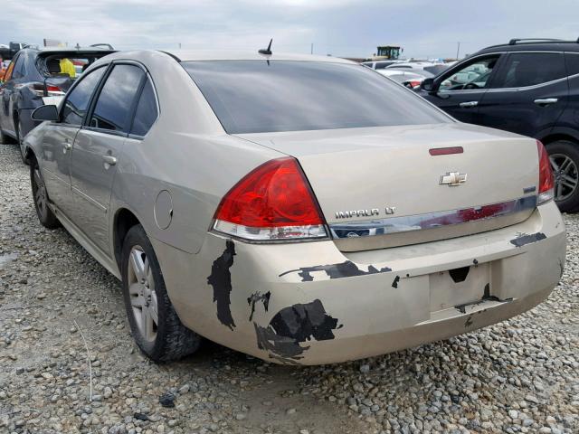 2G1WG5EK7B1308179 - 2011 CHEVROLET IMPALA LT BEIGE photo 3