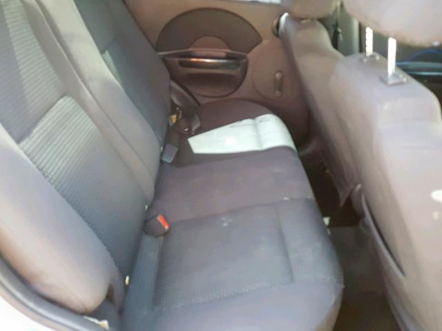 KL1TD566X6B548912 - 2006 CHEVROLET AVEO BASE Mavi foto 6