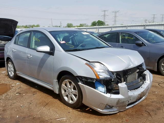 3N1AB6AP9CL633815 - 2012 NISSAN SENTRA 2.0 SILVER photo 1