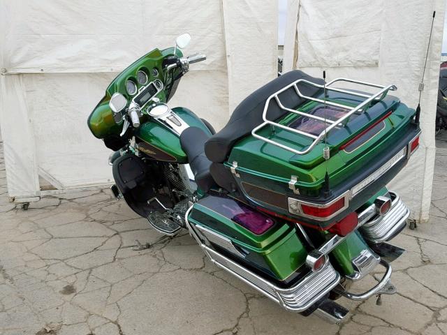 1HD1FCW1X6Y669728 - 2006 HARLEY-DAVIDSON FLHTCUI GREEN photo 3