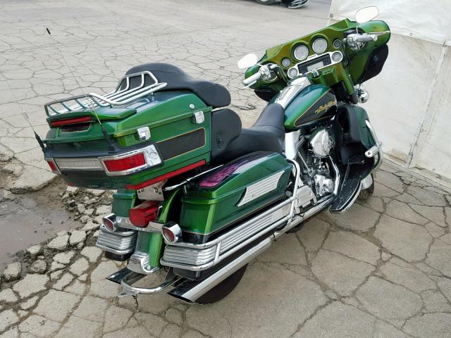 1HD1FCW1X6Y669728 - 2006 HARLEY-DAVIDSON FLHTCUI GREEN photo 4