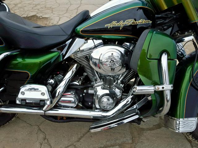1HD1FCW1X6Y669728 - 2006 HARLEY-DAVIDSON FLHTCUI GREEN photo 7