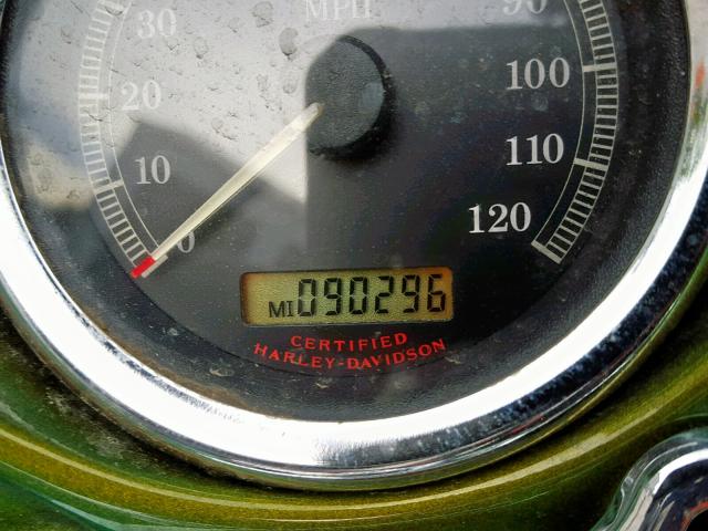 1HD1FCW1X6Y669728 - 2006 HARLEY-DAVIDSON FLHTCUI GREEN photo 8