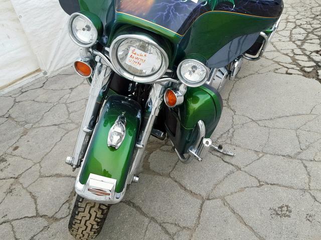 1HD1FCW1X6Y669728 - 2006 HARLEY-DAVIDSON FLHTCUI GREEN photo 9