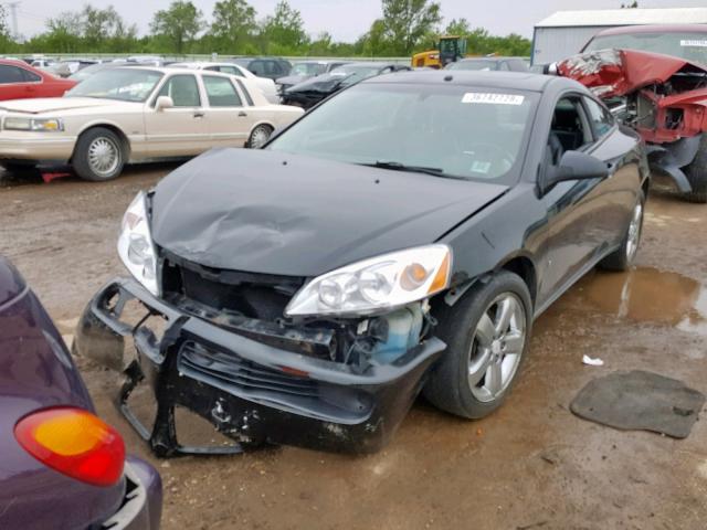 1G2ZH18N374198487 - 2007 PONTIAC G6 GT BLACK photo 2