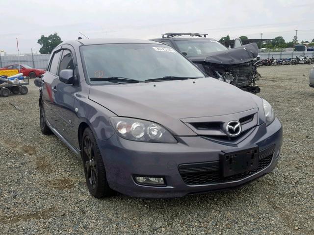 JM1BK344281856181 - 2008 MAZDA 3 HATCHBAC BLUE photo 1