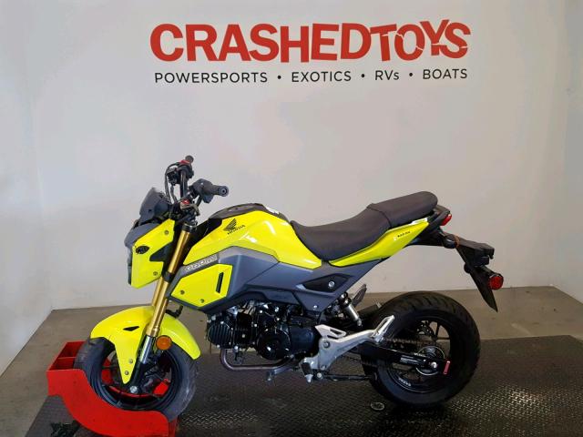 MLHJC751XJ5007920 - 2018 HONDA GROM GREEN photo 3