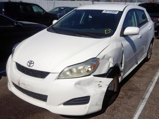 2T1KU40E59C136689 - 2009 TOYOTA COROLLA MATRIX  photo 2