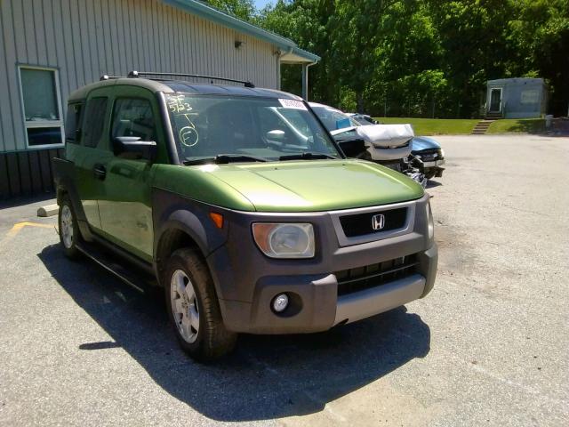 5J6YH28513L023792 - 2003 HONDA ELEMENT EX GREEN photo 1