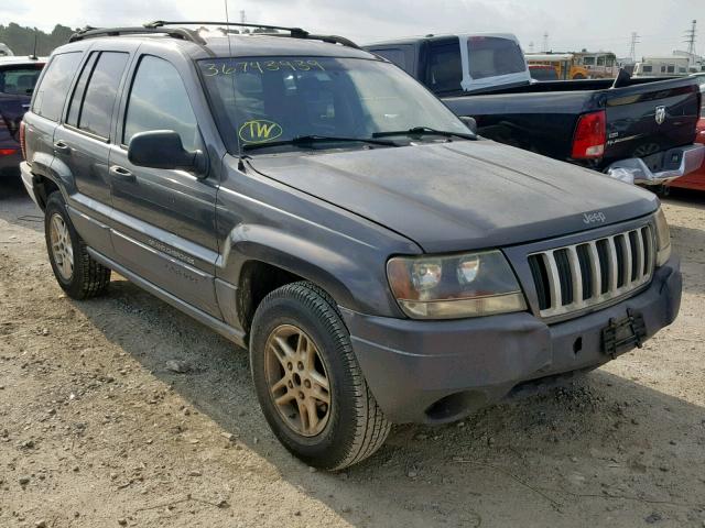 1J4GX48S84C401902 - 2004 JEEP GRAND CHER CHARCOAL photo 1