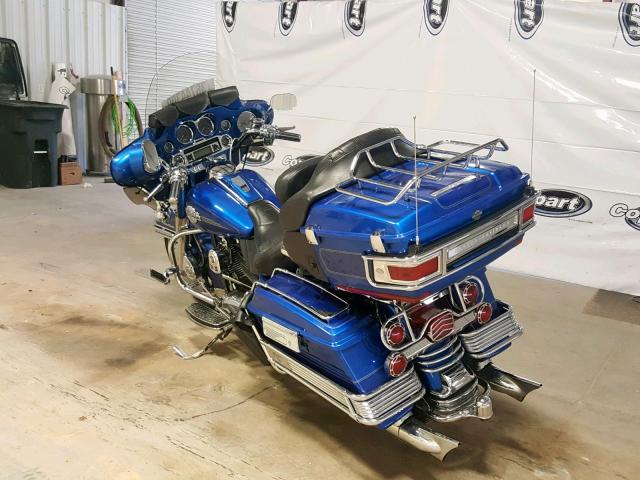 1HD1FC4167Y667110 - 2007 HARLEY-DAVIDSON FLHTCUI BLUE photo 3