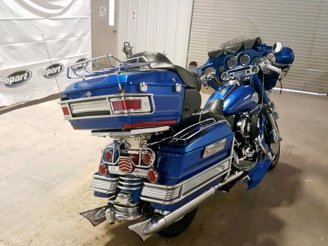 1HD1FC4167Y667110 - 2007 HARLEY-DAVIDSON FLHTCUI BLUE photo 4