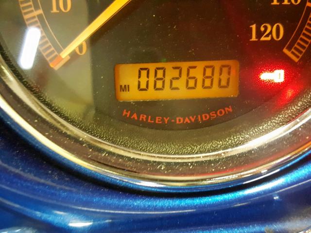 1HD1FC4167Y667110 - 2007 HARLEY-DAVIDSON FLHTCUI BLUE photo 8