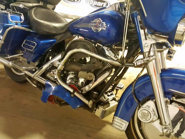 1HD1FC4167Y667110 - 2007 HARLEY-DAVIDSON FLHTCUI BLUE photo 9